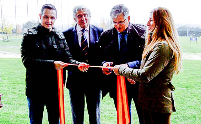 Inaugurada la nueva cancha de prácticas del RACE