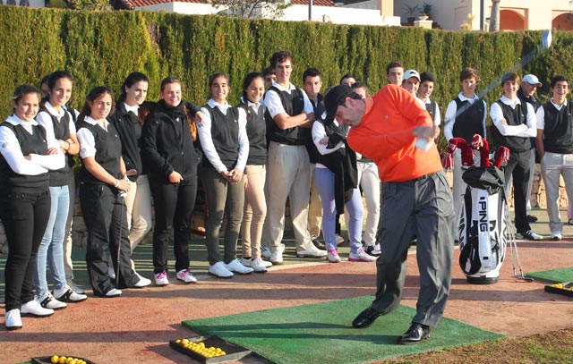 Olazábal, Jiménez y Garrido fieles a su cita con los jóvenes valores