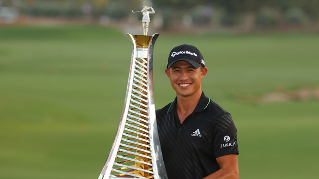 Collin Morikawa hace historia en Dubai