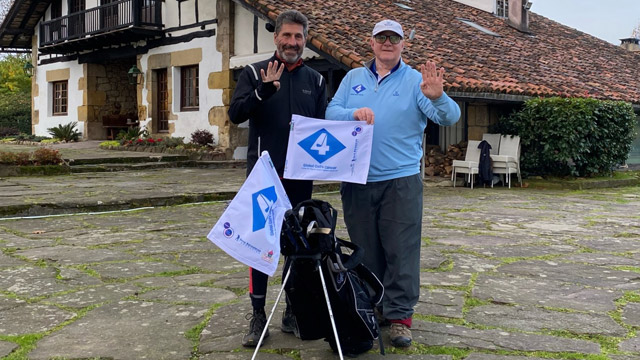 Nick Edmund, acompañado por José María Olazábal comienza su  4º ruta GlobalGolf4Cancer
