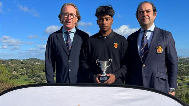 Prakash Aisa, flamante ganador de la Final del Ranking Nacional de Pitch and Putt