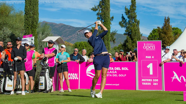 Carlota Ciganda no se da tregua en el Andalucía Costa del Sol Open de España