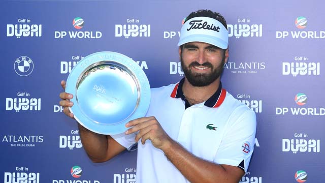 Antoine Rozner se desata, con su primera victoria, en Jumeirah Golf