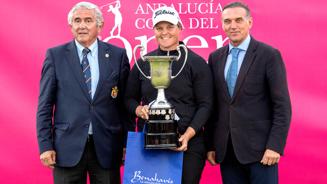 Caroline Hedwall gana el Andalucía Costa del Sol Open de España