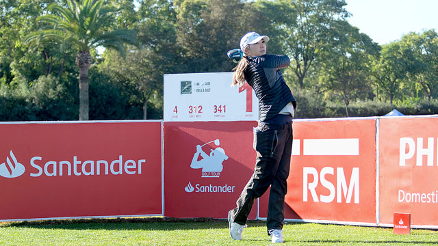 Estreno bajo par del Santander Campeonato de España de Profesionales Femenino