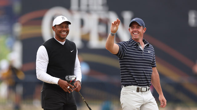 Rory McIlroy y Tiger Woods tenían COVID al llegar al Open en St. Andrews