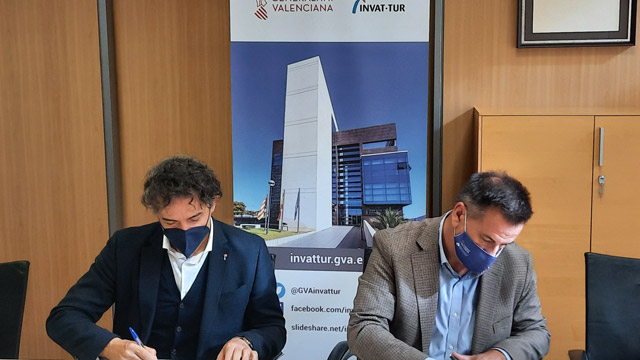 Firmado el convenio entre Turisme Comunitat Valenciana y la ACGCBCV
