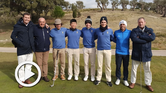 Los CETEMA pasan un día de golf con Sebas García