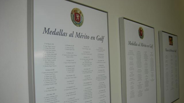 Concesión de Medallas de Plata al Mérito en Golf 2021