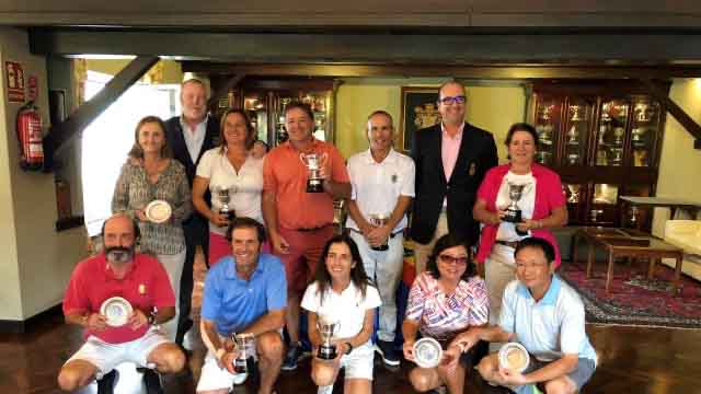 María Castillo y Francisco Vega, primeros campeones de España Dobles Senior Mixto