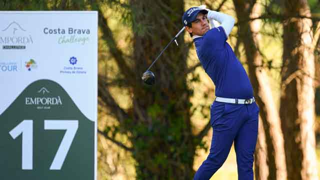 Manassero le aprieta la clavijas a Gouveia en Empordá Golf