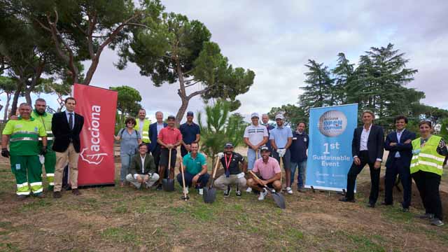 Comienza el espectáculo en el Club de Campo Villa de Madrid