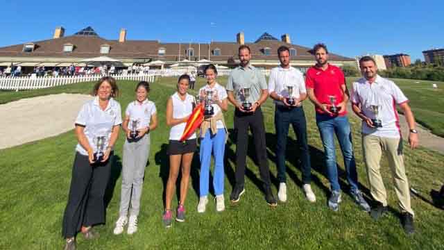 El buen ambiente preside la Final del Circuito Nacional de Golf de 5ª Categoría