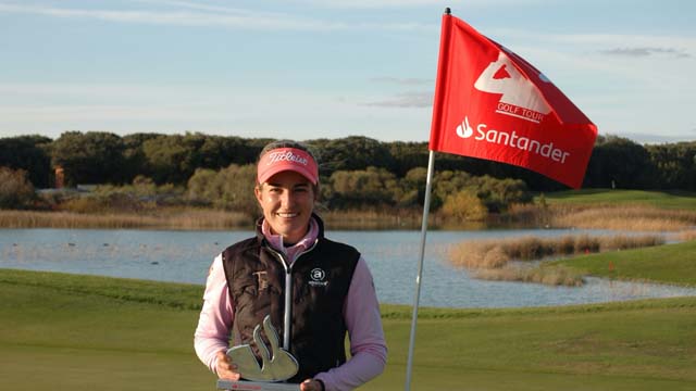 Luna Sobrón, campeona del ranking Santander Golf Tour 2020
