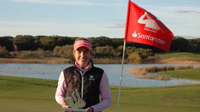 Histórico triunfo de Luna Sobrón en Golf Lerma