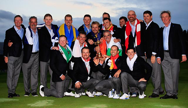 El golf, una bandera que une a todos los europeos