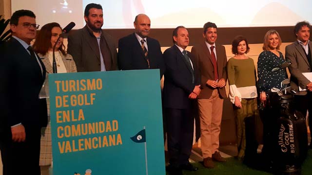 Presentado el informe "Turismo de Golf en la Comunidad Valenciana"