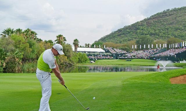 Jamie Donaldson aguanta en Sun City