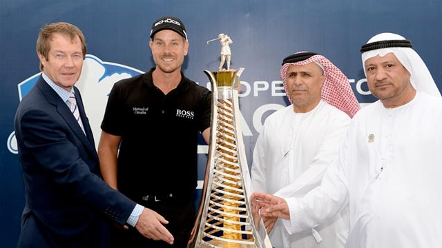 Stenson se corona rey del golf en Dubai