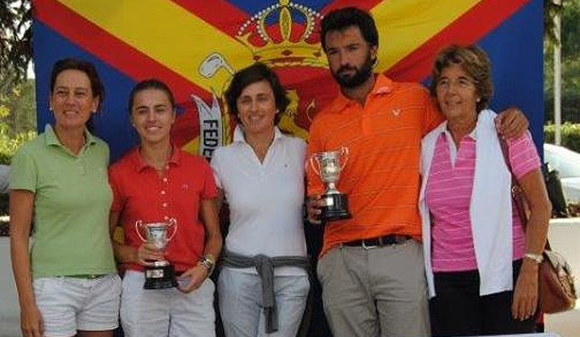 Sainz y Larrazábal, nuevos campeones de España Dobles Mixto