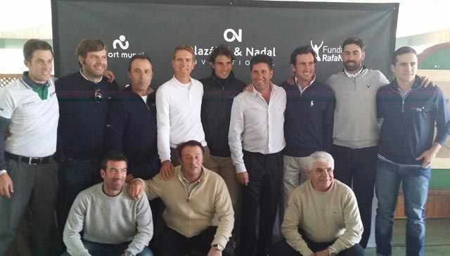 Nadal y Olazábal firman tablas en Mallorca