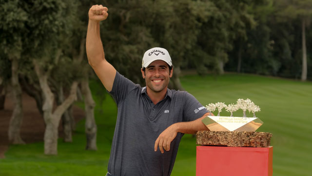 Adrián Otaegui, victoria de récord en el Estrella Damm N.A. Andalucía Masters