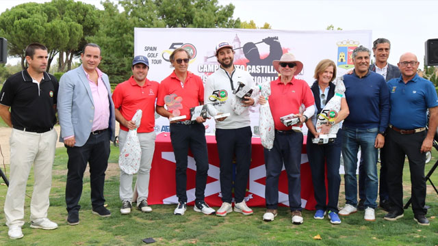 Asier Aguirre gana el Pro-Am en Golf Entrepinos en una jornada festiva y con buen tiempo