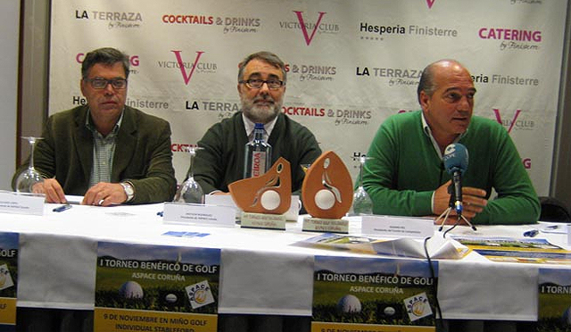 Golf y Aspace unen sus fuerzas por una noble causa