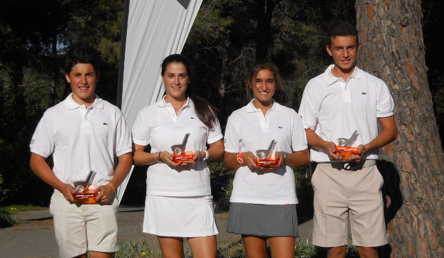 Eva Domingo y Víctor García Broto, campeones en Golf Sant Joan