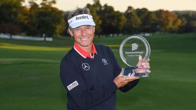 Bernhard Langer sigue haciendo historia en el golf mundial