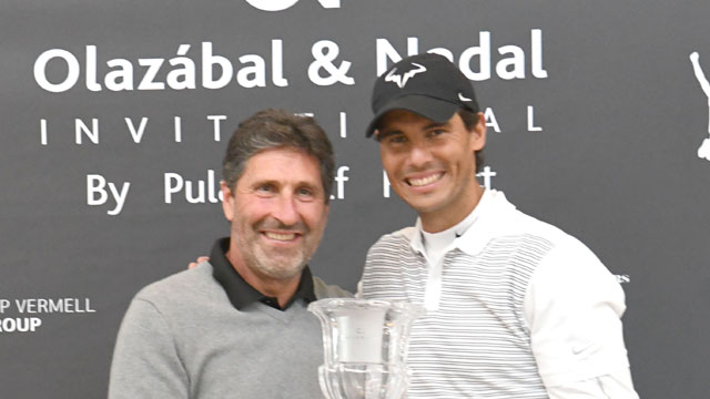 Con Nadal y Olazábal todos ganan en Mallorca