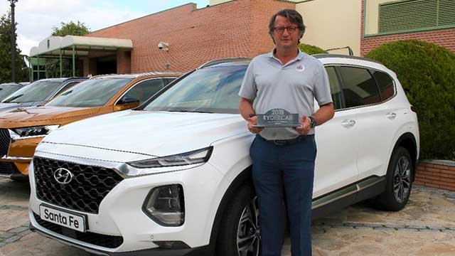 El Hyundai Santa Fe, elegido por los jugadores de golf como ''Coche Ideal''