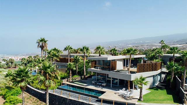 Las villas Bellevue, de Abama Resort, premio a la mejor vivienda de la década