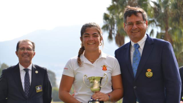 Victoria de Anna Cañadó en el Internacional de España Stroke Play Femenino