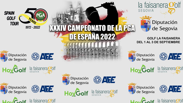 Juan Salama defiende el título de campeón de la PGA de España