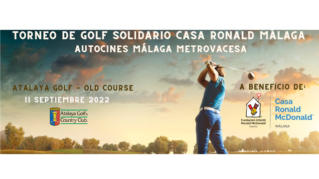 Torneo Solidario Casa Ronald McDonald en Atalaya Golf