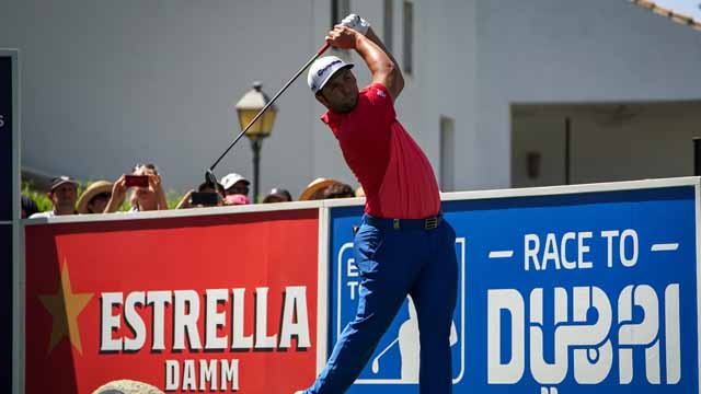 Jon Rahm, en pos de la gloria en Valderrama