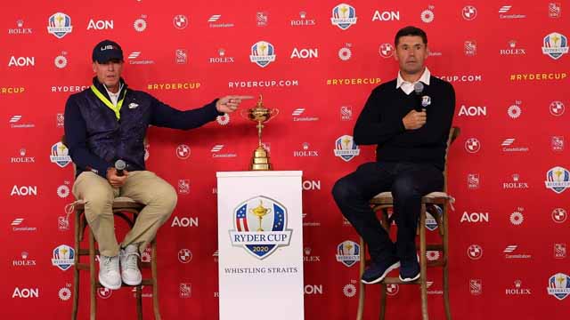 Steve Stricker, Padraig Harrington dos capitanes y un destino