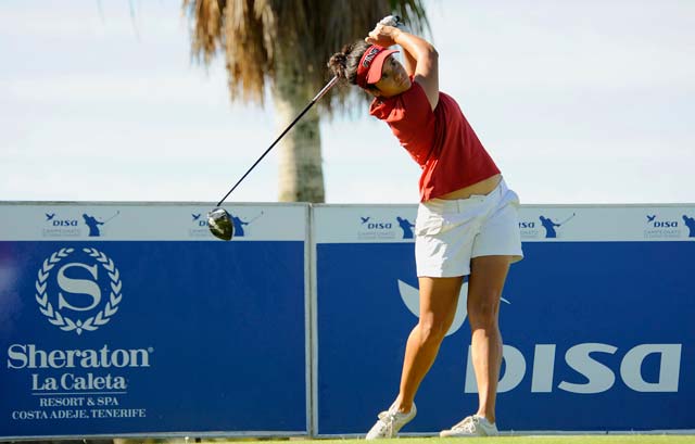 María Palacios se pone al frente en Golf del Sur