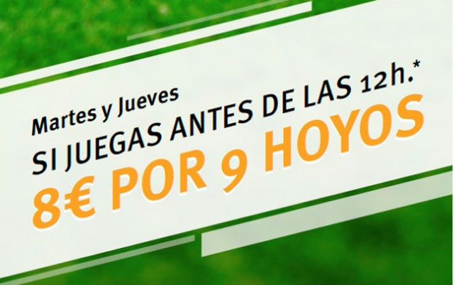 Juega al golf por 8 euros en Negralejo