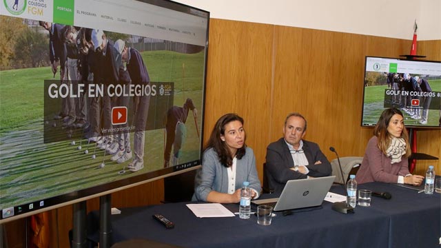 7.200 alumnos forman parte del programa 'Golf en Colegios'