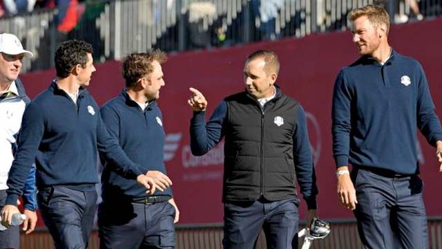 García y Cabrera-Bello color español en la Ryder Cup