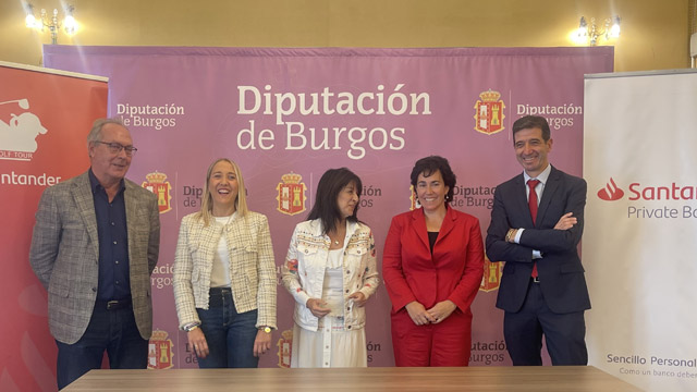 Presentado el Santander Golf Tour LETAS Burgos