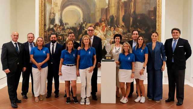 El Trofeo de la Solheim Cup llega a Sevilla