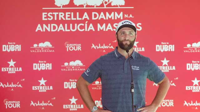 Jon Rahm: ''Lo daré todo para que el PGA Tour y el European Tour hagan un torneo en Valderrama''