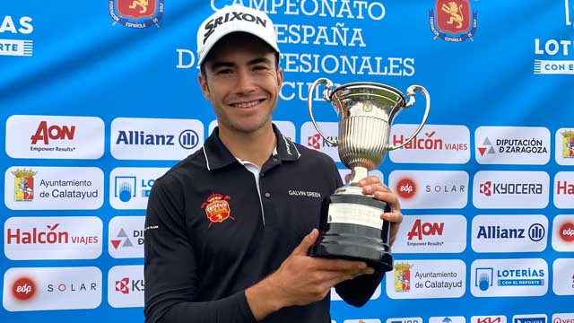 Iván Cantero campeón de España de Profesionales Masculino