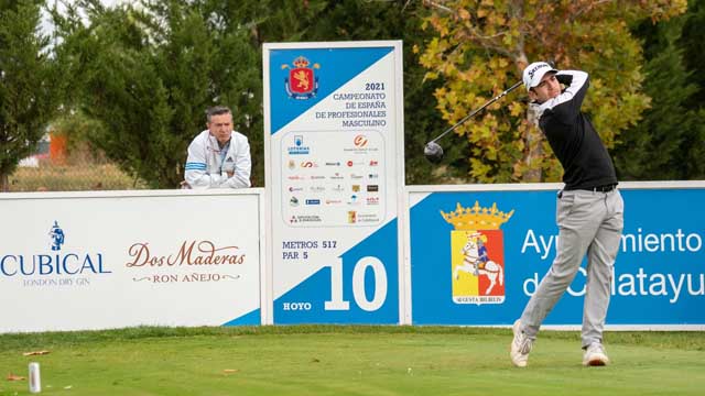 Iván Cantero aguanta la presión en el Campeonato de España de Profesionales Masculino