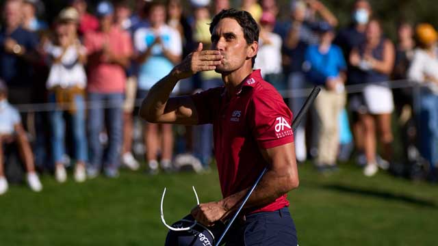 Rafa Cabrera Bello brilla en el Club de Campo Villa de Madrid