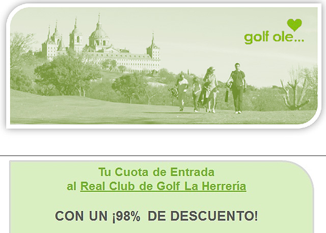 Golf Olé abre de par en par las puertas de La Herrería