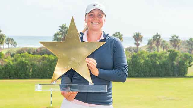 Maja Stark, el triunfo de la juventud en el Estrella Damm Ladies Open